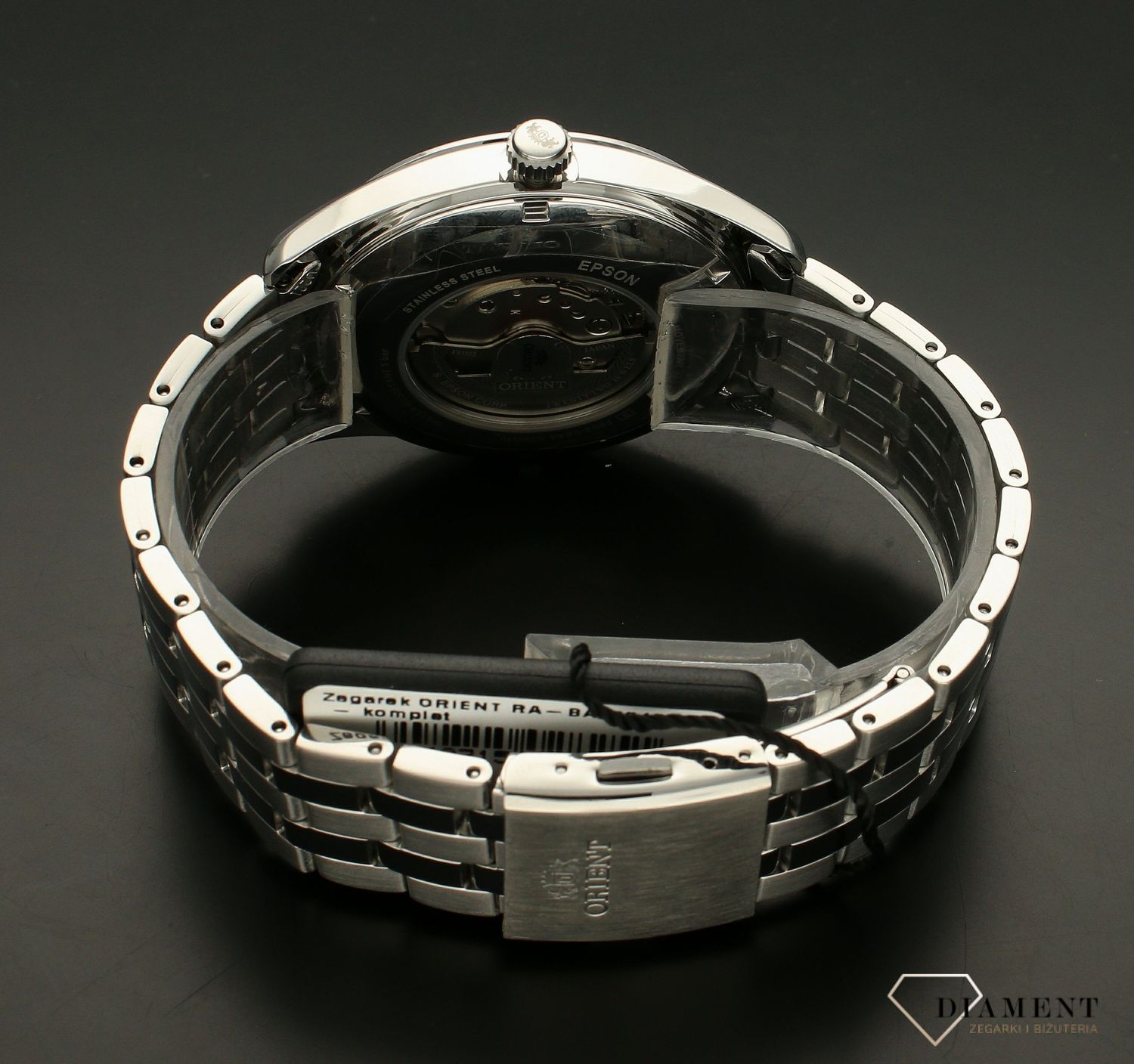 Zegarek męski Orient 'Biała Patelnia' RA-BA0004S10B.jpg