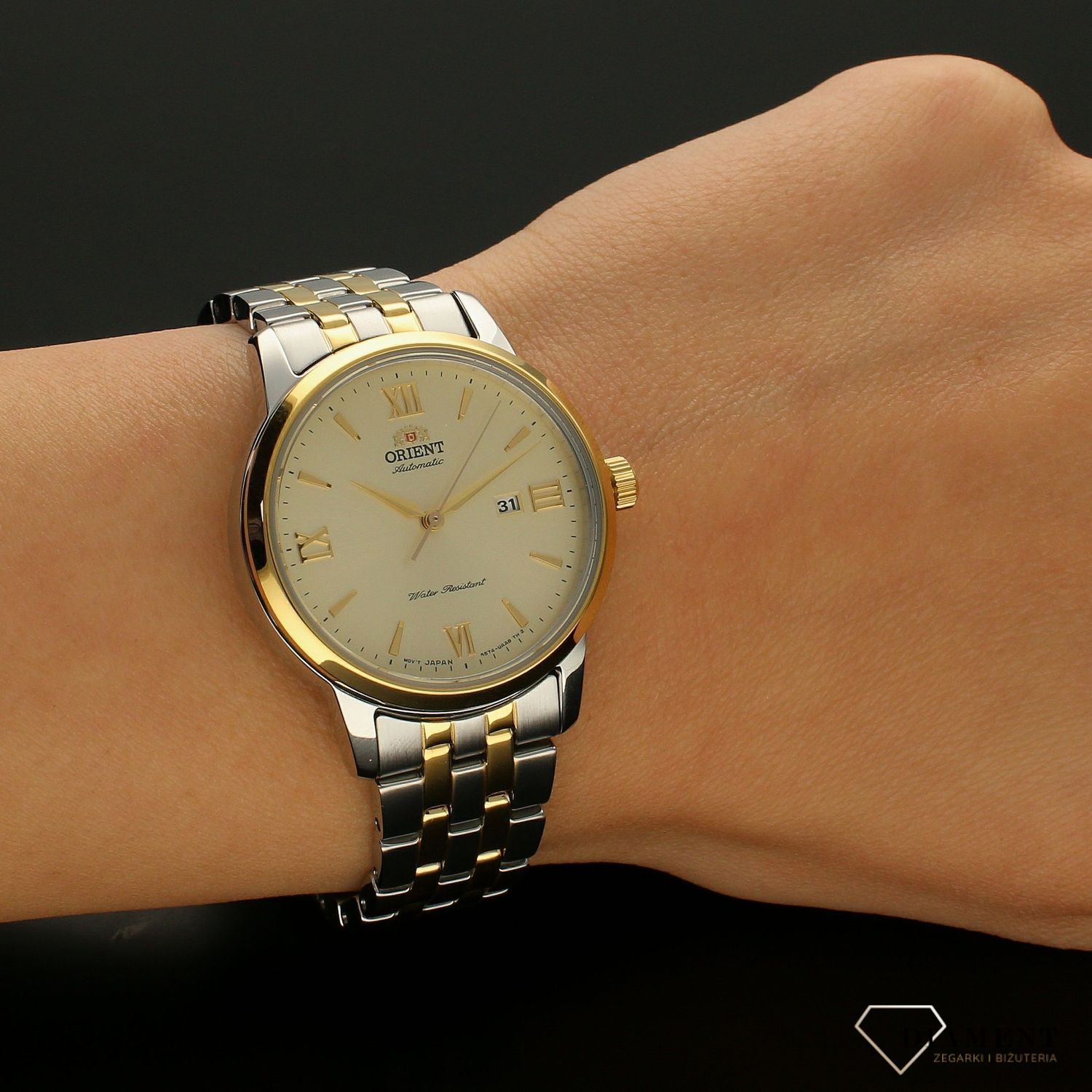 Zegarek damski na bransolecie  Automat Orient RA-NR2001G10B.webp