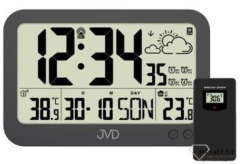 egar cyfrowy JVD stacja pogody sterowana radiem RB3565.1 zegar z polskim menu ✓zegar z polskim datownikiem ✓ Zegary cyfrowe ✓Zegary sterowane radiem✓ Zegary na biurko✓ G.jpg