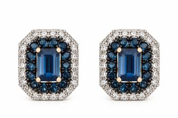 Złote kolczyki damskie z brylantami i London Blue Topazami RE15141LBTY – złoto 585 (2).jpg