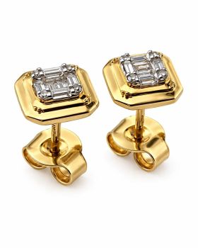 Złote kolczyki 585 kwadraty z 20 diamentami 0,15 ct – sztyfty 0,15ct20 (3).jpg