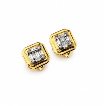 Złote kolczyki 585 kwadraty z 20 diamentami 0,15 ct – sztyfty 0,15ct20 (4).jpg