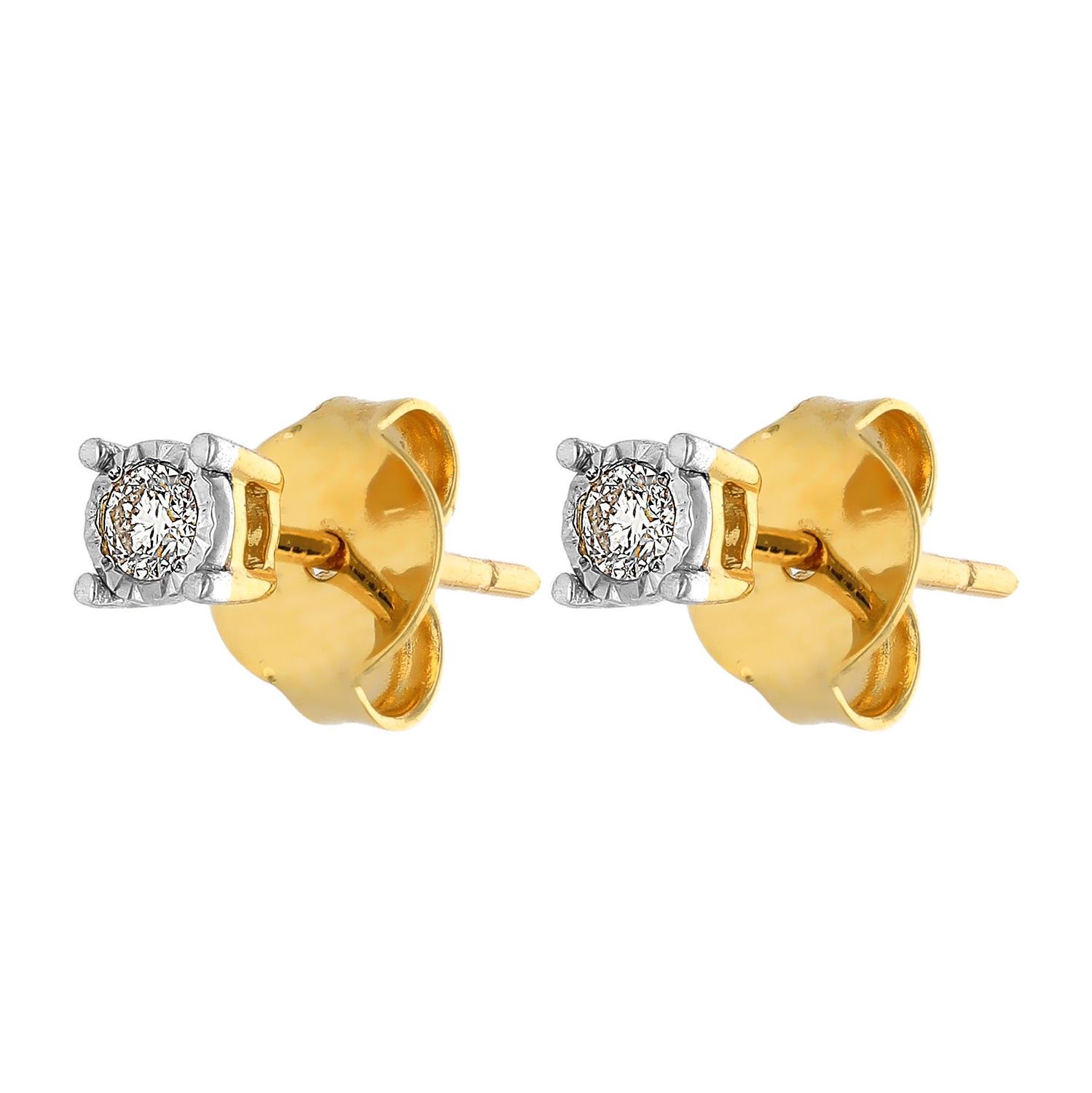 Złote kolczyki z Diamentami 585 RE223Y.jpg