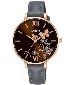 Zegarek damski Lorus RG202TX9 'Łąka na tarczy' różowe złoto.jpg