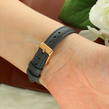 Zegarek damski Lorus RG202TX9 „Łąka na tarczy” – różowe złoto, skórzany pasek zapięcie.jpg