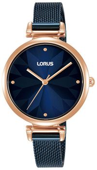 Zegarek damski Lorus na  niebieskiej bransolecie Lorus RG206TX9.jpg