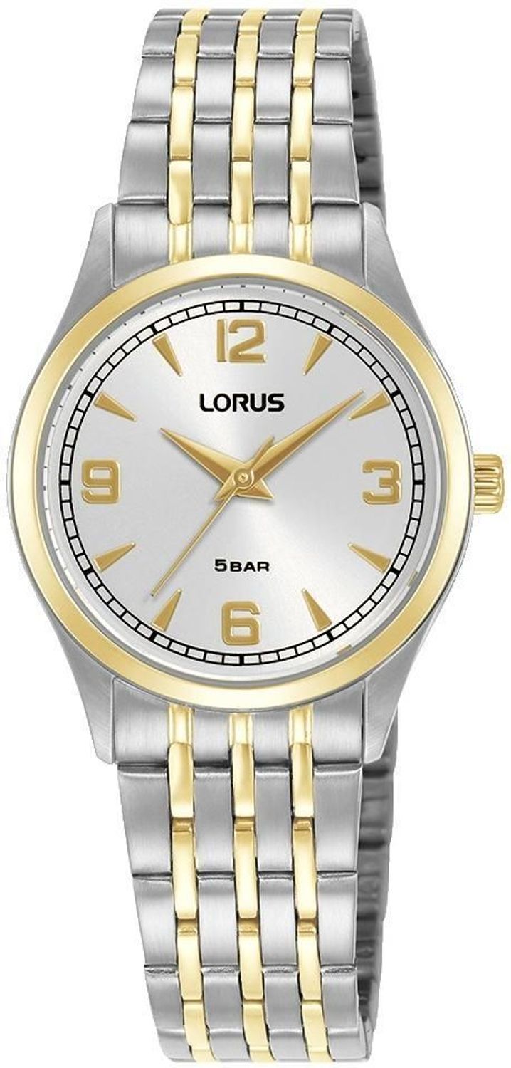 Zegarek damski Lorus RG206ZX9 – srebrno-złoty, klasyczny, bransoleta bicolor, 50M (1).jpg