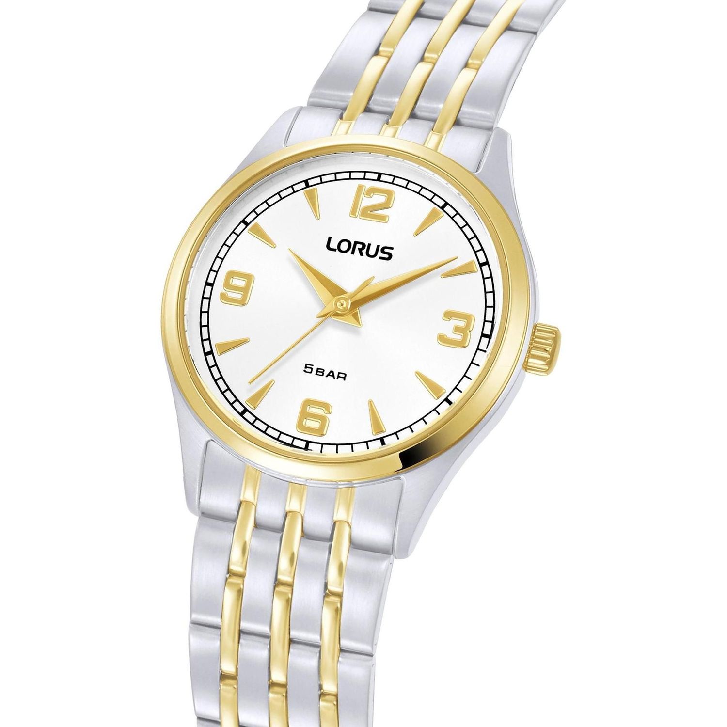 Zegarek damski Lorus RG206ZX9 – srebrno-złoty, klasyczny, bransoleta bicolor, 50M (1).jpg
