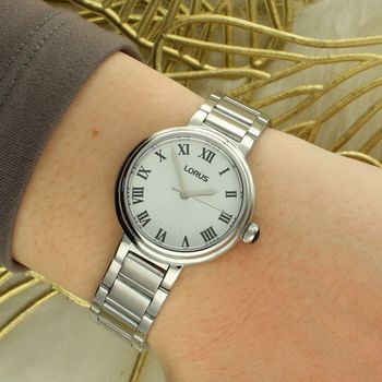 Zegarek damski Lorus RG207YX9  Srebrny, cyfry rzymskie  Sklep Diament  Oryginał lorus.jpg