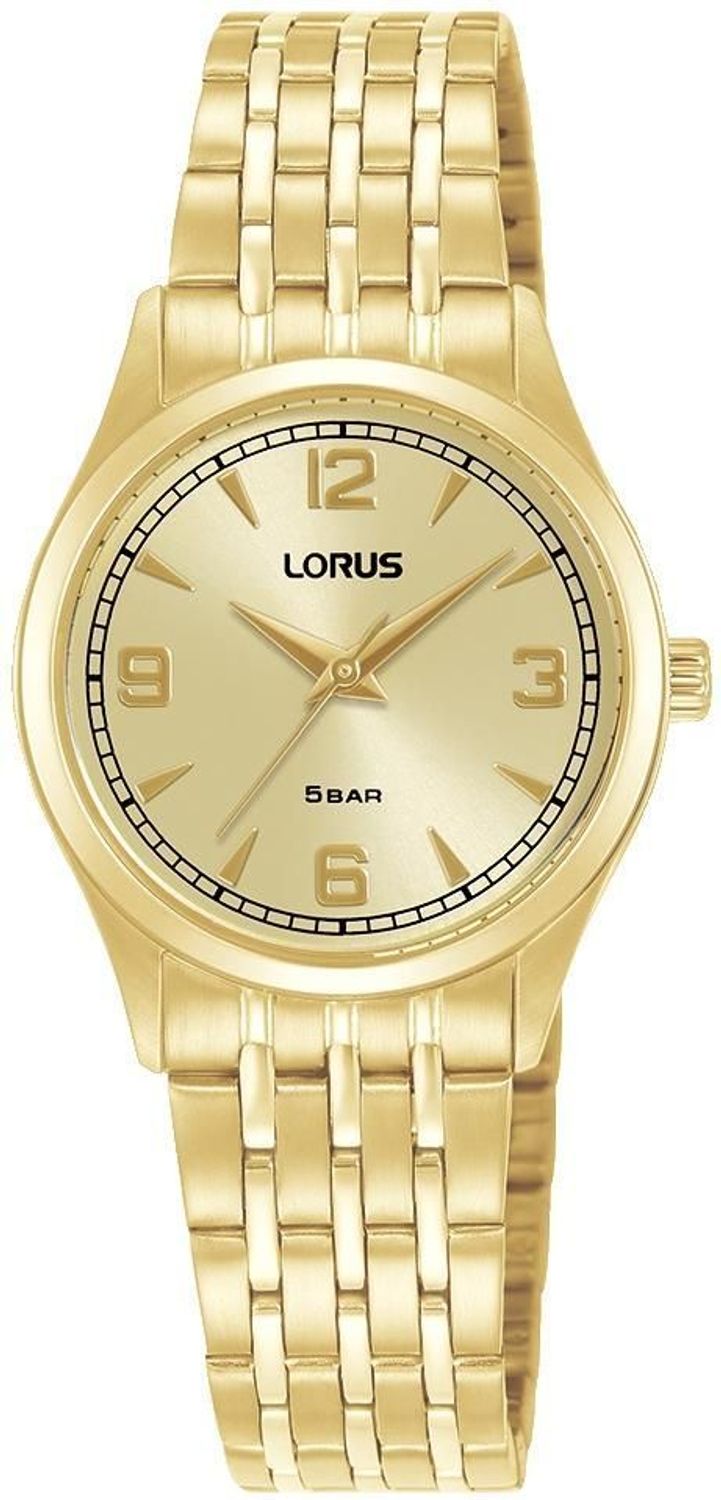Zegarek damski Lorus RG208ZX9 złoty z tarczą Sunray i cyframi arabskimi (2).jpg