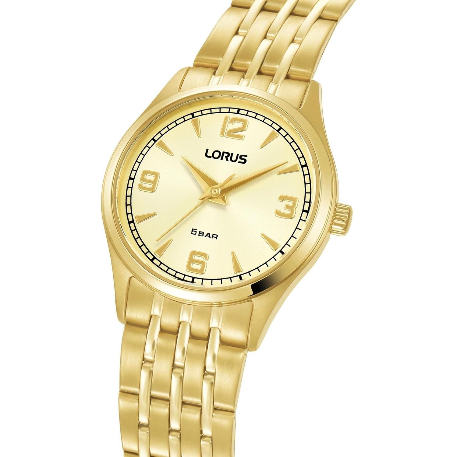 Zegarek damski Lorus RG208ZX9 złoty z tarczą Sunray i cyframi arabskimi (2).jpg