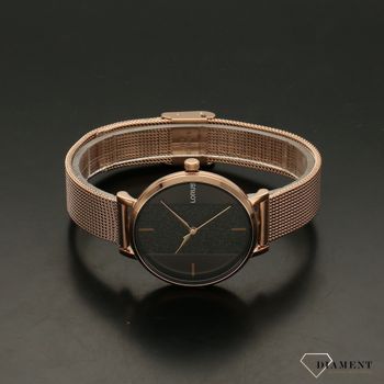 Zegarek damski Lorus różowe złoto 'brokatowa tarcz' RG210SX9 ⌚ to męski zegarek✓  (1).jpg