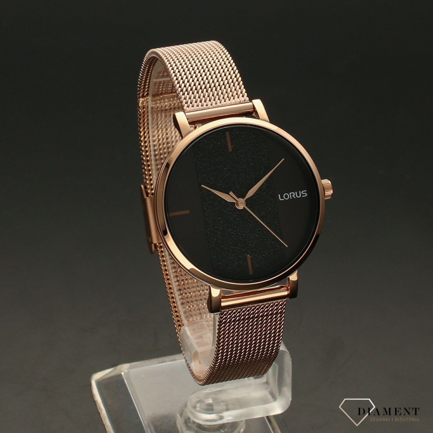 Zegarek damski Lorus różowe złoto 'brokatowa tarcz' RG210SX9 ⌚ to męski zegarek✓ Zegarki Lorus ✓Zegarki męskie✓Zegarek męski na brasolecie✓ Autoryzowany sklep✓ Kurier Gratis 24h✓ Gwarancja najniższej ceny.jpg