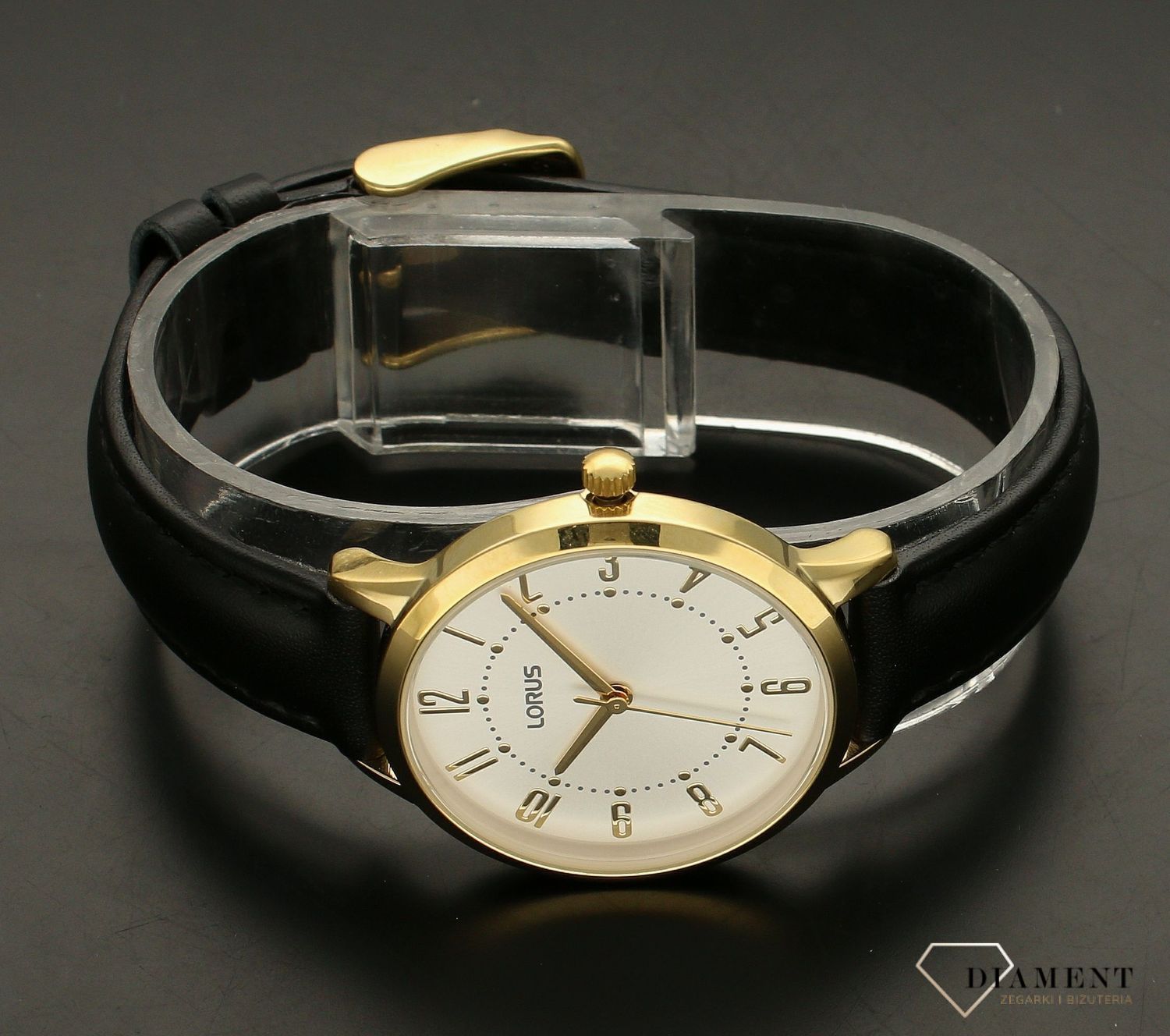 Zegarek damski LORUS Classic Złote cyfry RG218UX9.jpg