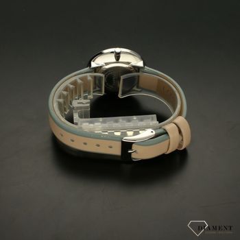 Zegarek damski na pasku Lorus 'Szary beż' RG221RX9 na skórzanym pasku w kolorze beżowo- szarym (4).jpg