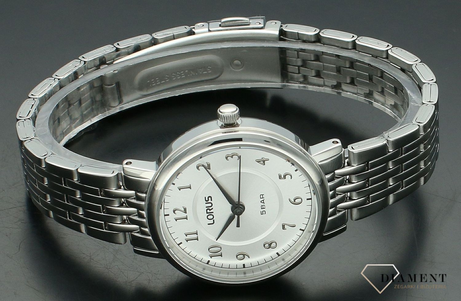 Zegarek damski Classic LORUS RG221XX9. Zegarek damski na bransolecie. Zegarek Lorus wyraźna tarcz. Klasyczny zegarek damski Lorus. Zegarek damski idealny na prezent..jpg