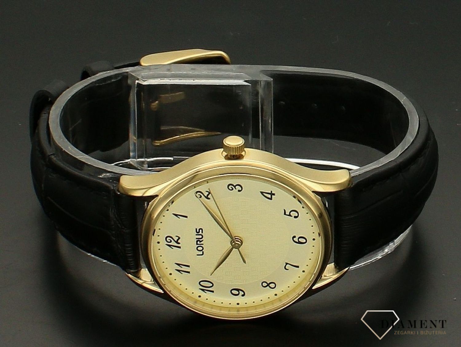 Zegarek damski na pasku Lorus RG226UX9. Zegarek damski Lorus. Zegarek damski na pasku. Zegarek na pasku damski. Zegarek Lorus na prezent. Zegarek ze złotą tarczą. Zegarek klasyczny damski. Zegarek damski na (1).jpg