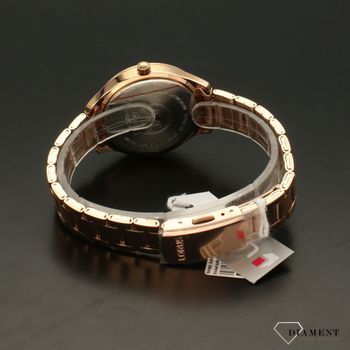 Zegarek damski Lorus RG232TX9 to model na bransolecie w kolorze różowego złota (4).jpg