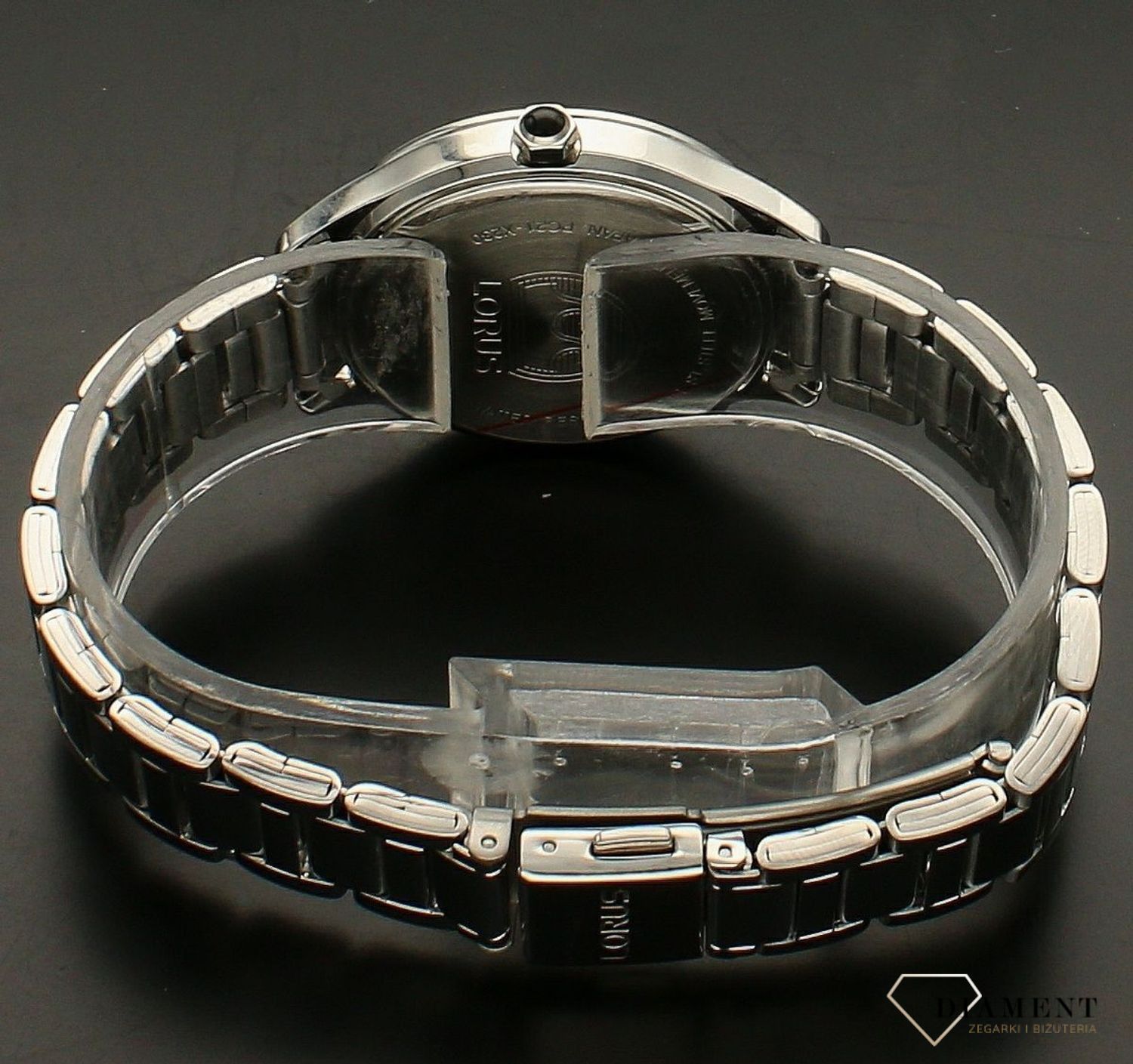 Zegarek damski Lorus Fashion RG235UX9. Zegarek Lorus. Zegarek damski Lorus. Zegarek z cyrkoniami. Zegarek w kolorze srebrnym. Zegarek damski Lorus. Zegarek damski z białą tarczą. Idealny zegarek na prezent  (1).jpg