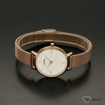 Zegarek damski różowe złoto 'marmurowa tarcz' RG238SX9 (4).jpg