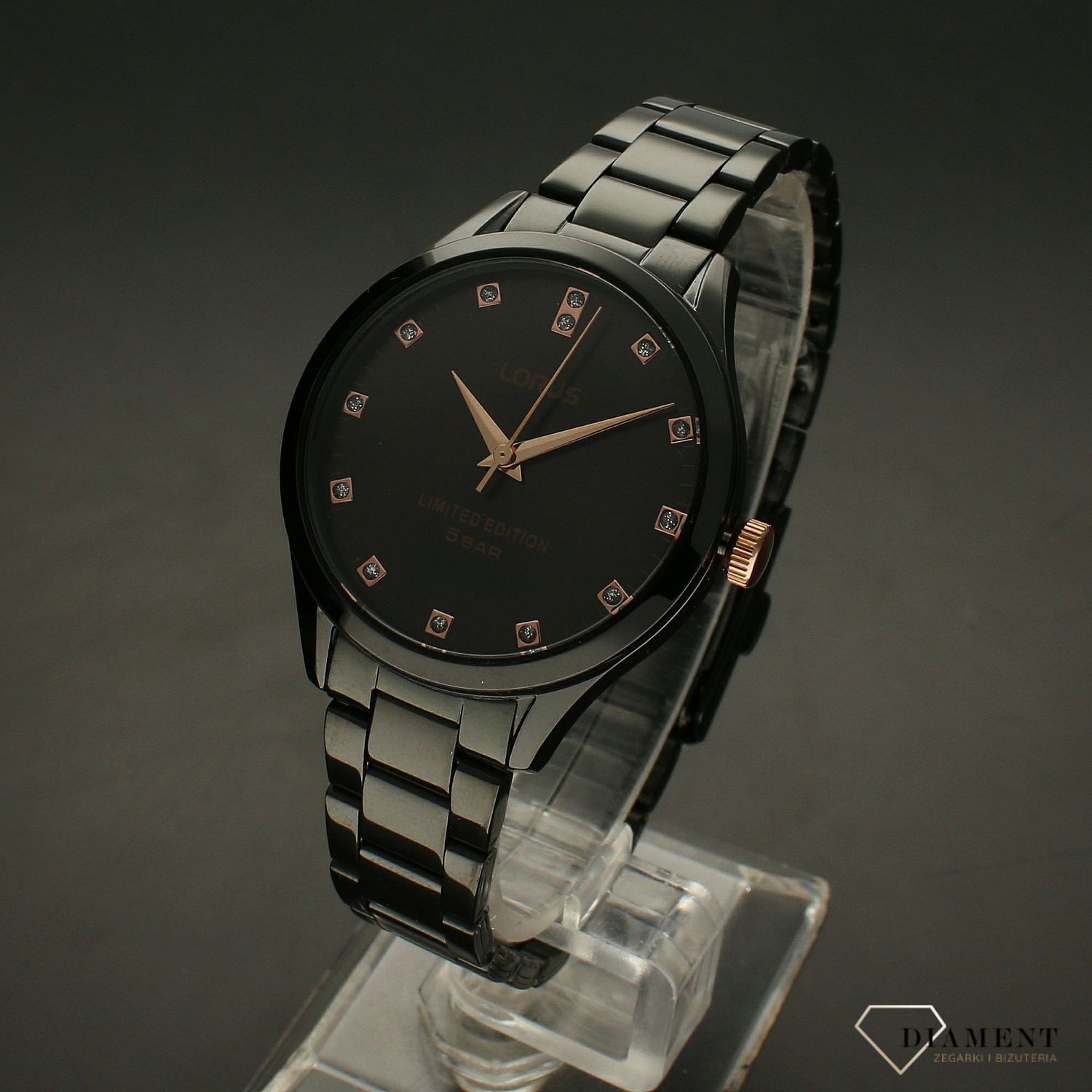 Zegarek damski na bransolecie czarny Lorus RG239RX9.jpg