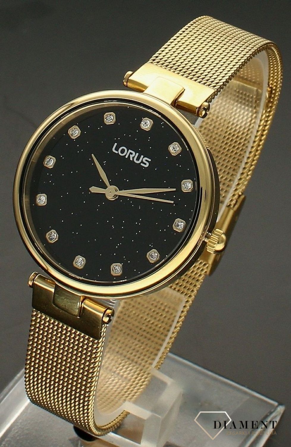 Zegarek damski Lorus Klasyczny RG240UX9. Zegarek damski Lorus. Zegarek w złotym kolorze. Zegarek bizuteryjny Lorus. Zegarek na bransolecie klasyczny damski. Zegarek damski Lorus na prezent. Zegarek klasyc (6).jpg