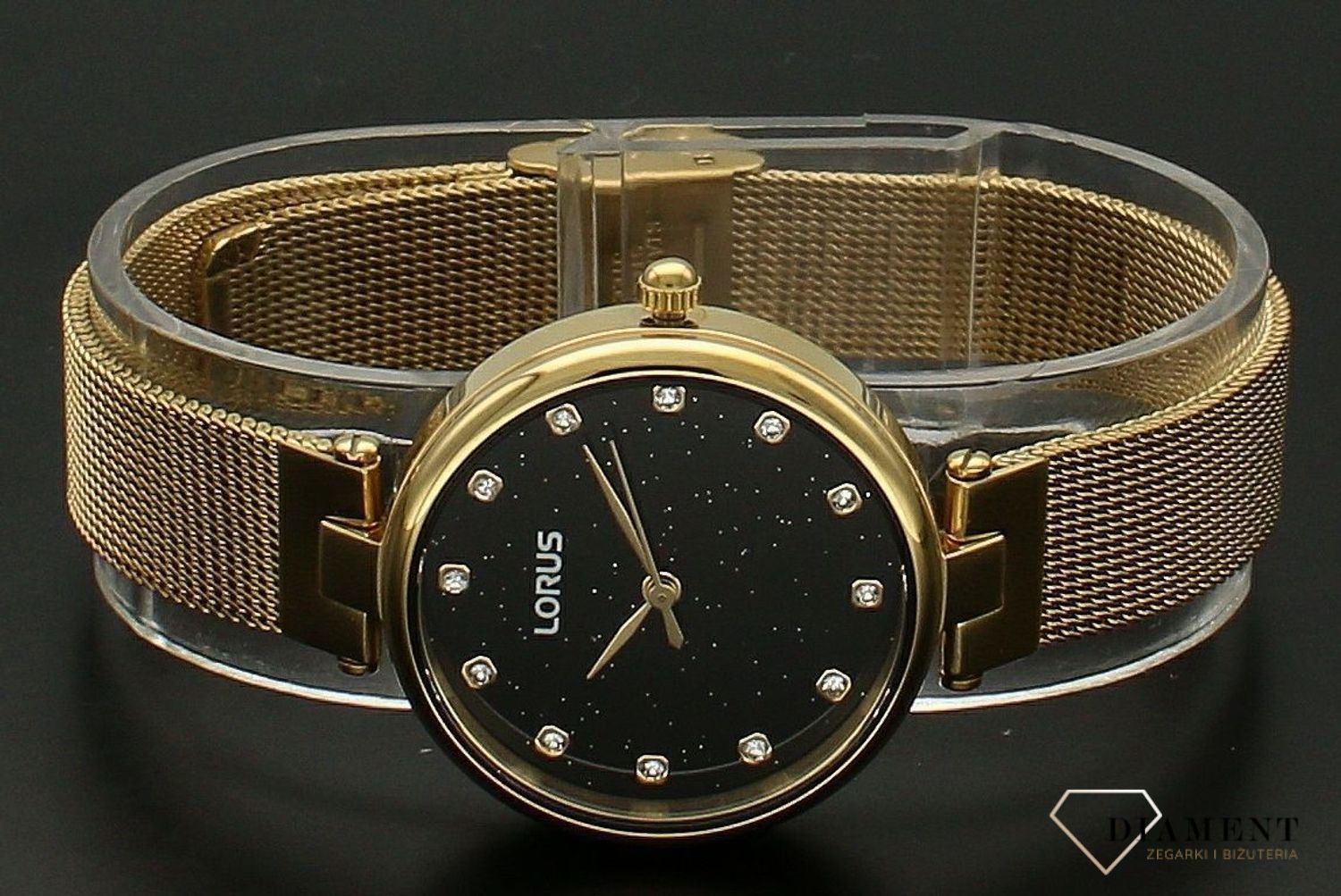 Zegarek damski Lorus Klasyczny RG240UX9. Zegarek damski Lorus. Zegarek w złotym kolorze. Zegarek bizuteryjny Lorus. Zegarek na bransolecie klasyczny damski. Zegarek damski Lorus na prezent. Zegarek klasyc (6).jpg