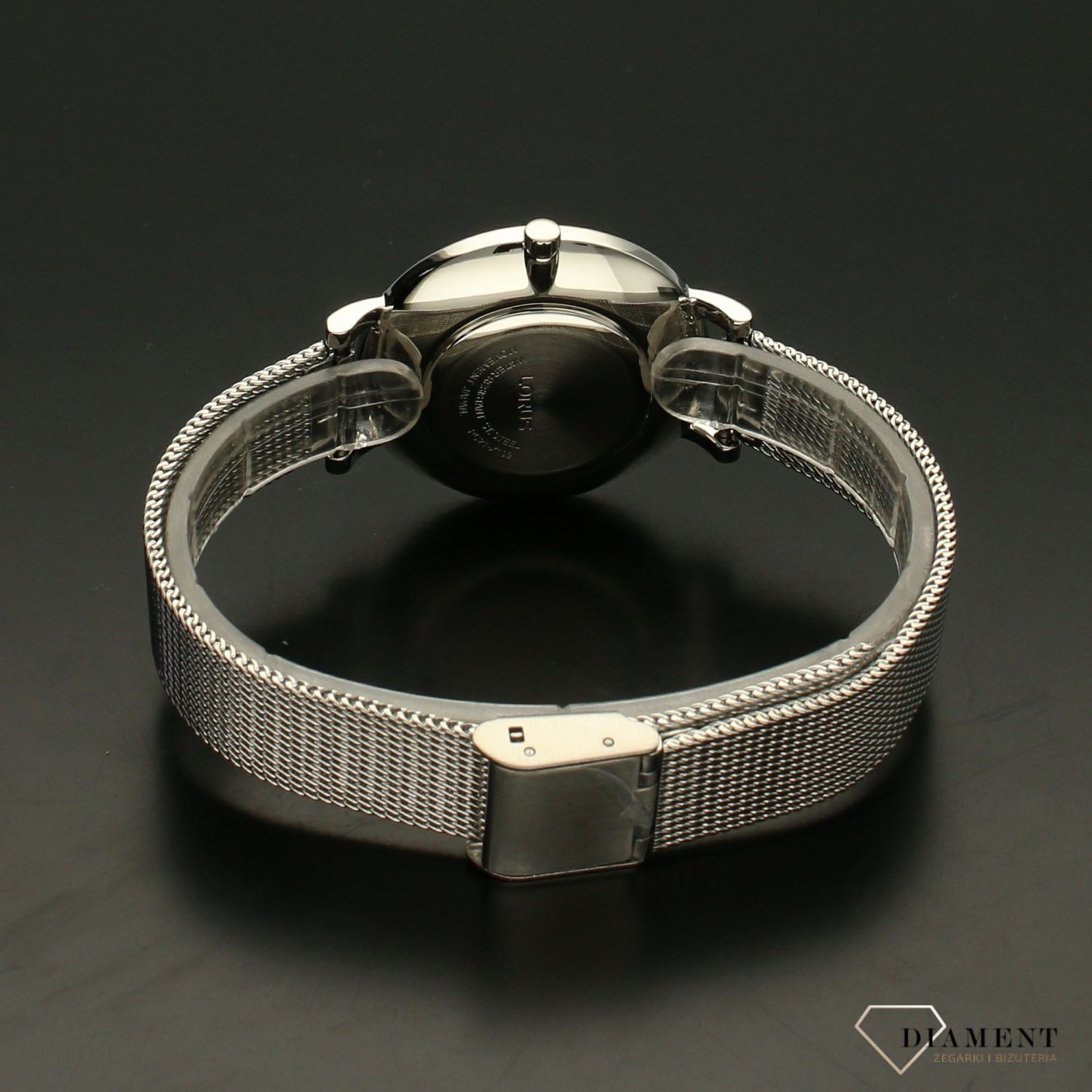 Zegarek damski na bransolecie 'Czarny marmur' Lorus RG241SX9.jpg