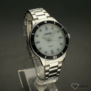 Zegarek damski na bransolecie Lorus z masą perłową RG245RX9 klasyczny zegarek damski na bransolecie (1).jpg