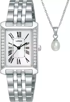 Lorus RG245YX9 Damski Zegarek Srebrny Bransoleta Cyrkonie.webp