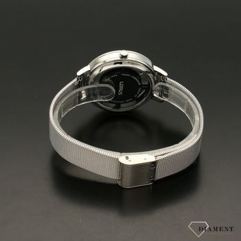 Zegarek damski z tarczą w kolorze czarnym o nietypowym wyglądzie. Zegarek damski to idealny pomysł na prezent dla kobiety (5).jpg
