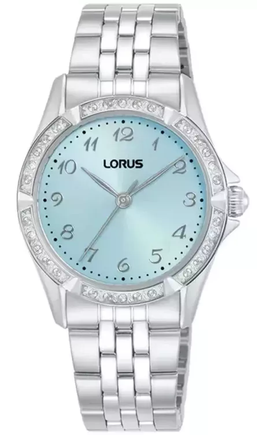Lorus RG247YX9 damski zegarek stalowy – błękitna tarcza.webp