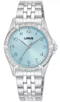 Lorus RG247YX9 damski zegarek stalowy – błękitna tarcza.webp
