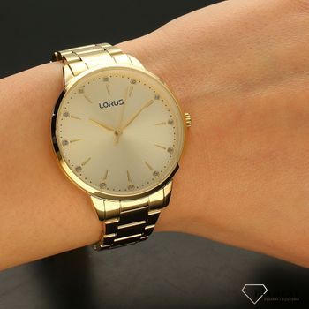 Zegarek damski na złotej bransolecie ze złotą tarczą Lorus RG248TX9 ⌚ to modny zegarek ✓ Zegarki Lorus (5).jpg