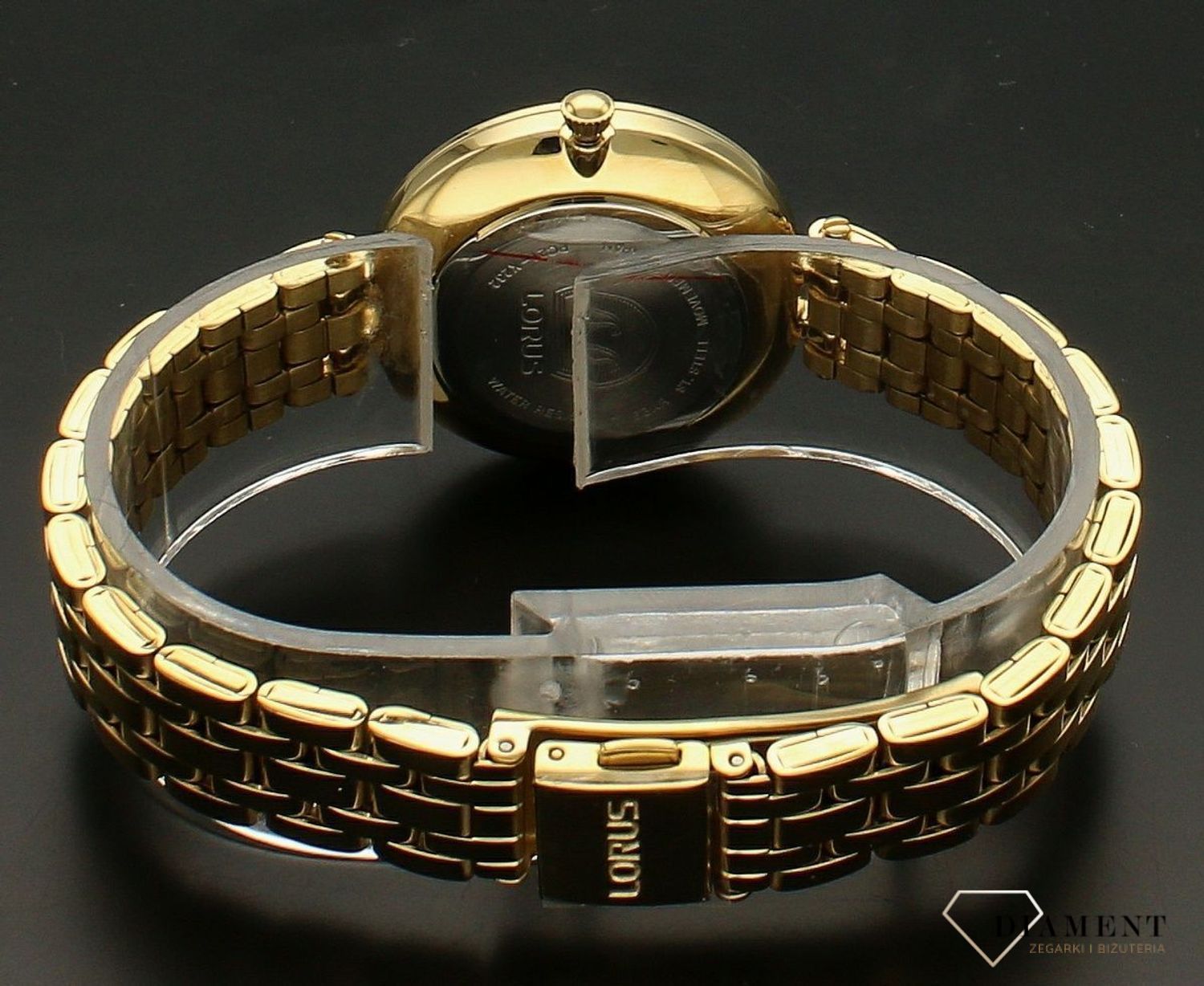 Zegarek damski Lorus na złotej bransolecie RG248UX9. Zegarek damski Lorus. Zegarek damski na bransolecie. Złoty zegarek Lorus. Lorus damski na bransolecie. Zegarek damski Lorus na prezent. damski zegarek .jpg