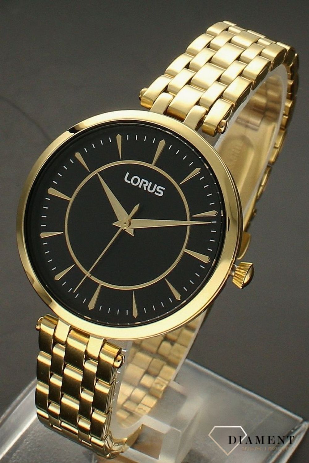 Zegarek damski Lorus na złotej bransolecie RG248UX9. Zegarek damski Lorus. Zegarek damski na bransolecie. Złoty zegarek Lorus. Lorus damski na bransolecie. Zegarek damski Lorus na prezent. damski zegarek .jpg