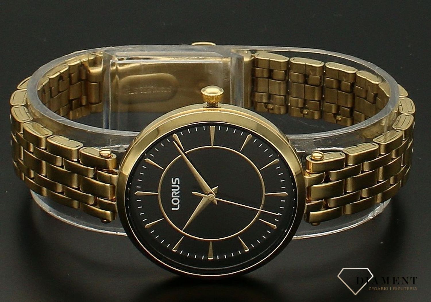 Zegarek damski Lorus na złotej bransolecie RG248UX9. Zegarek damski Lorus. Zegarek damski na bransolecie. Złoty zegarek Lorus. Lorus damski na bransolecie. Zegarek damski Lorus na prezent. damski zegarek .jpg