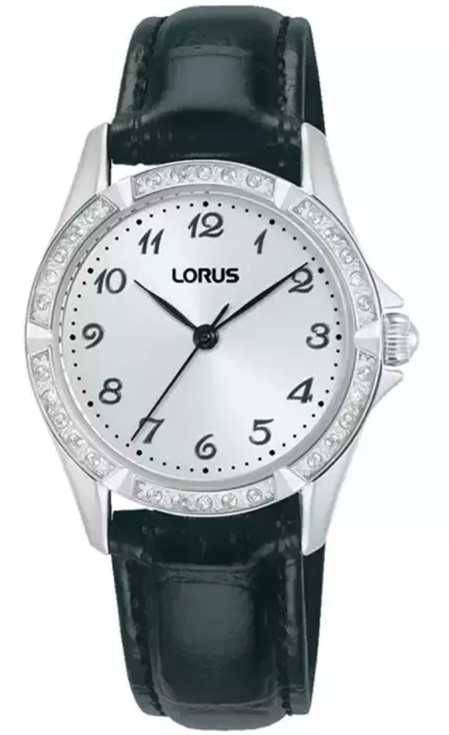 Lorus RG251YX9 damski zegarek czarny – skórzany pasek.webp