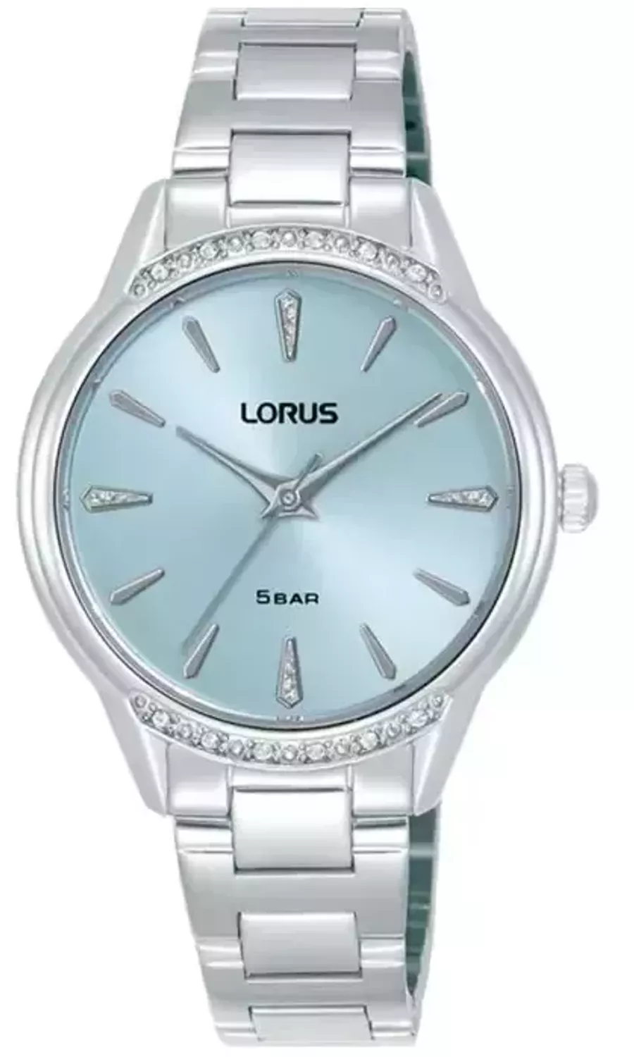 Lorus RG253YX9 damski zegarek stalowy – niebieska tarcza.webp