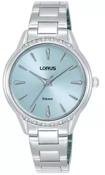 Lorus RG253YX9 damski zegarek stalowy – niebieska tarcza.webp