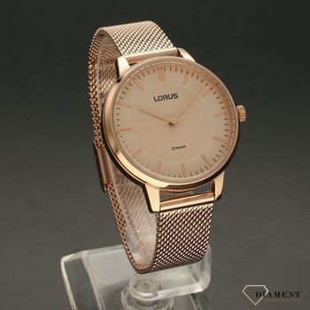 Zegarek damski na bransolecie w kolorze różowego złota Lorus RG254UX9 (1).jpg
