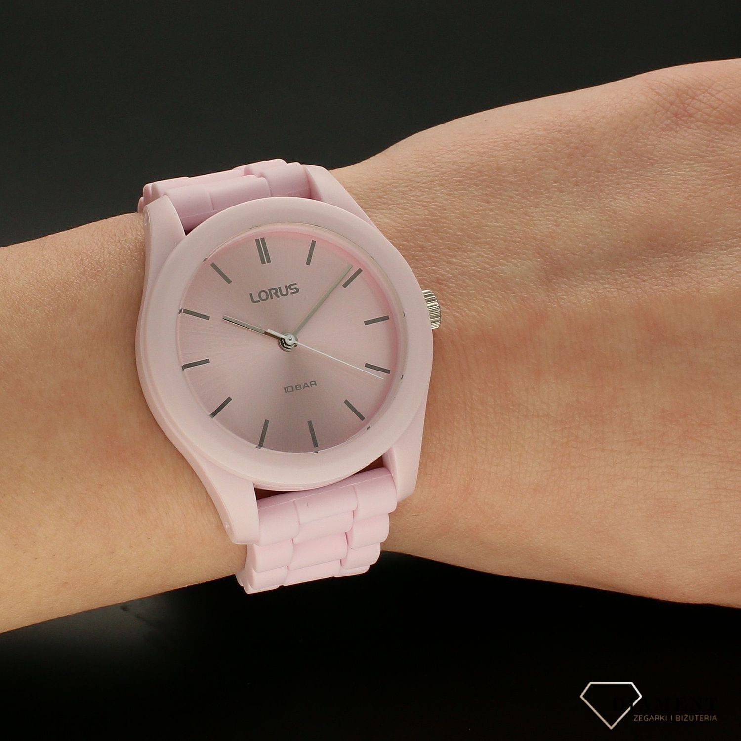 Zegarek damski na pasku 'Sport na różowo'  RG257RX9.jpg