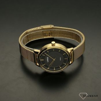 Zegarek damski na bransolecie Lorus RG258UX9 w kolorze złota. Piękny zegarek będzie idealny jako prezent dla mamy albo prezent dla dziewczyny.  (1).jpg