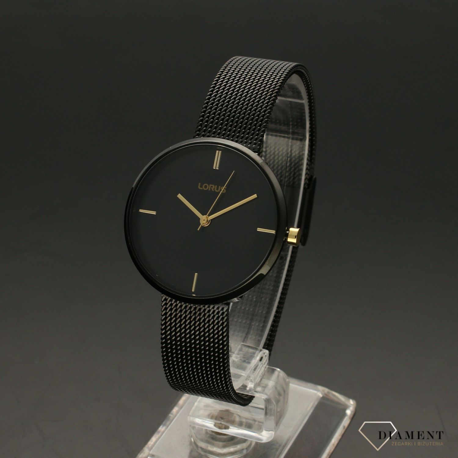 Zegarek damski Lorus czarny ze złotym RG259QX8.jpg