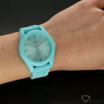 Zegarek damski na silikonowym pasku idealnie nadaje się do pływania 'Sport na niebiesko' RG259RX9 Autoryzowany sklep.  (5).jpg