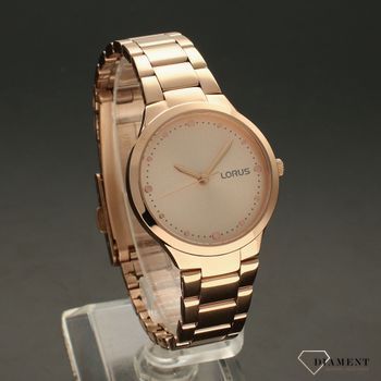 Zegarek damski Lorus na bransolecie w kolorze różowego złota RG270UX9 ⌚ ✓ (1).jpg