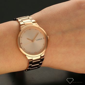 Zegarek damski Lorus na bransolecie w kolorze różowego złota RG270UX9 ⌚ ✓ (5).jpg
