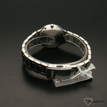 Zegarek damski LORUS na bransolecie Punktowe indeksy RG271UX9. Srebrny zegarek na stalowej bransolecie z wyraźną tarczą zegarka. Tarcza wykonana w modny i nowoczesny sposób (5).jpg