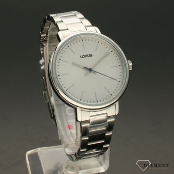Zegarek damski na bransolecie Lorus z mineralnym szkłem RG273RX9 klasyczny zegarek damski na bransolecie (1).jpg