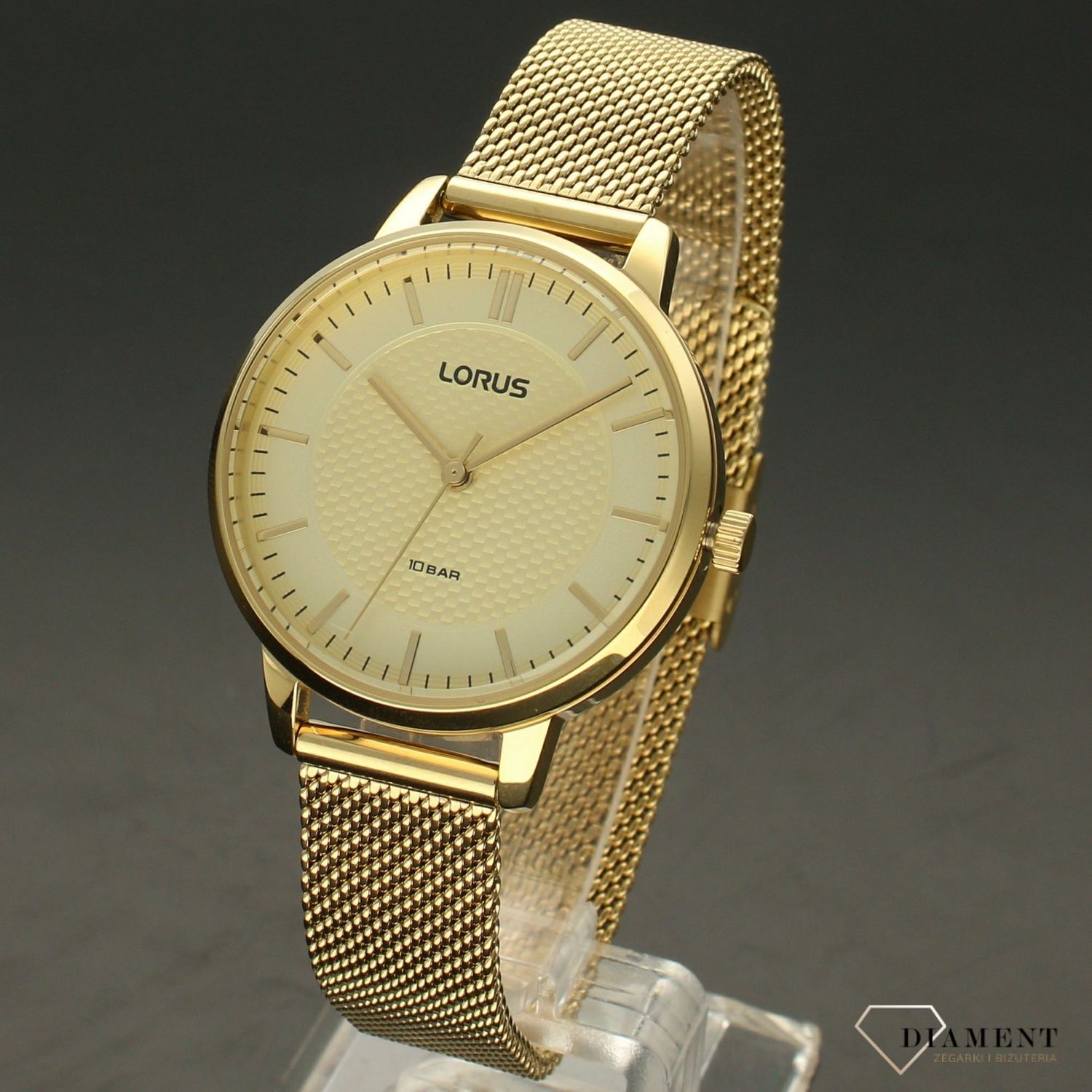 Zegarek damski na bransolecie Lorus RG274TX9 w kolorze złota..jpg